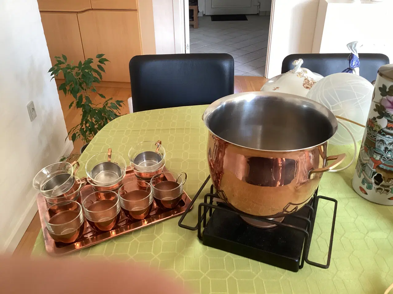Billede 1 - Kobber Gløgg sæt.