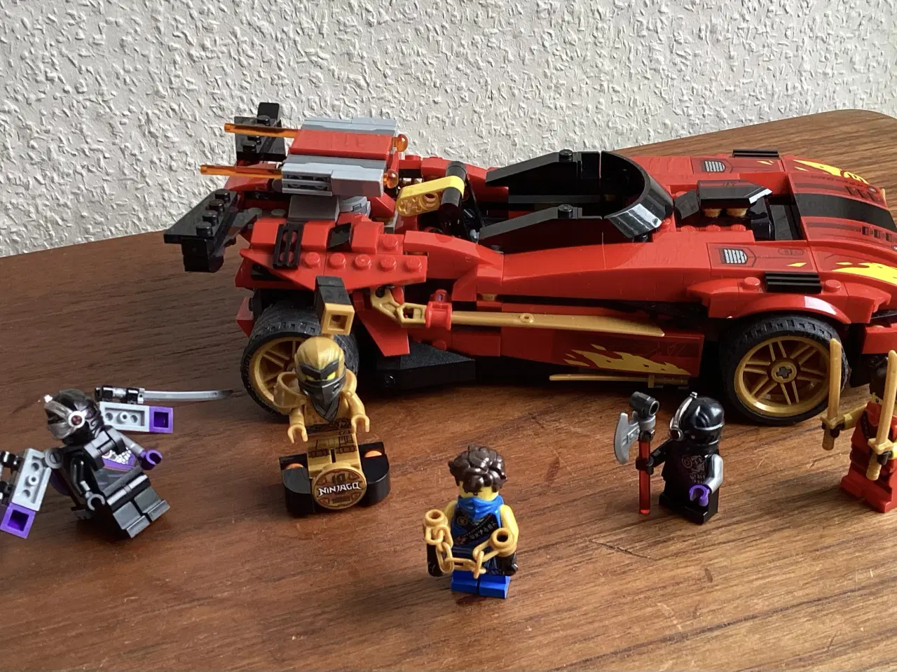 Billede 3 - Lego Ninja bil - køretøj med skydende bil og motor