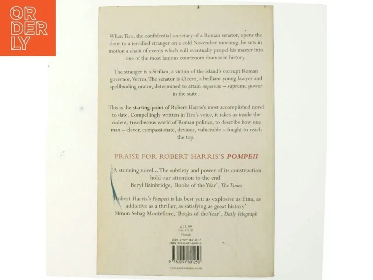 Billede 3 - Imperium af Robert Harris (f. 1957) (Bog)