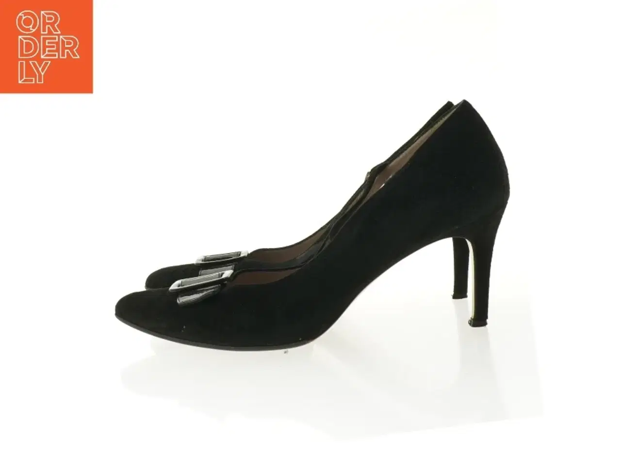 Billede 1 - Str. 41 Roccamore, sorte ruskindspumps