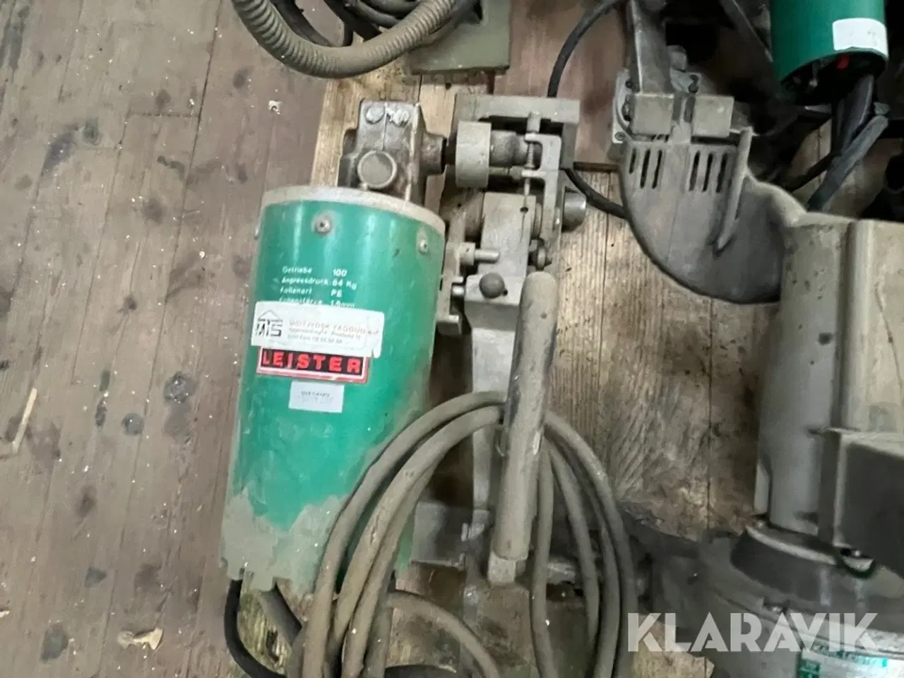 Billede 10 - Svejsemaskiner til losseplads membraner Leister