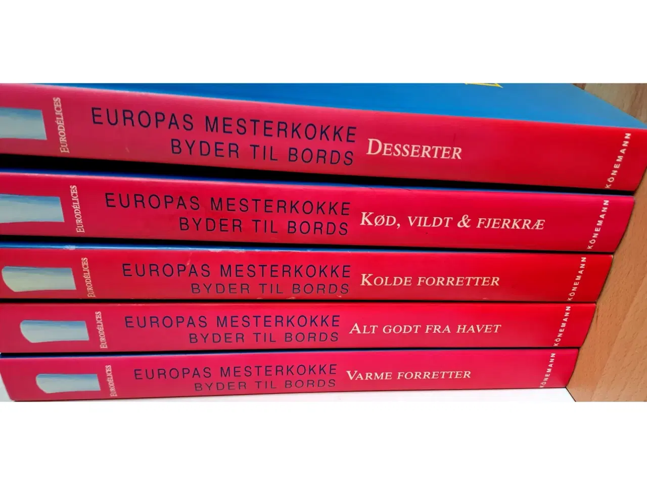 Billede 2 - Europas mesterkokke byder til bords - 5 Bøger
