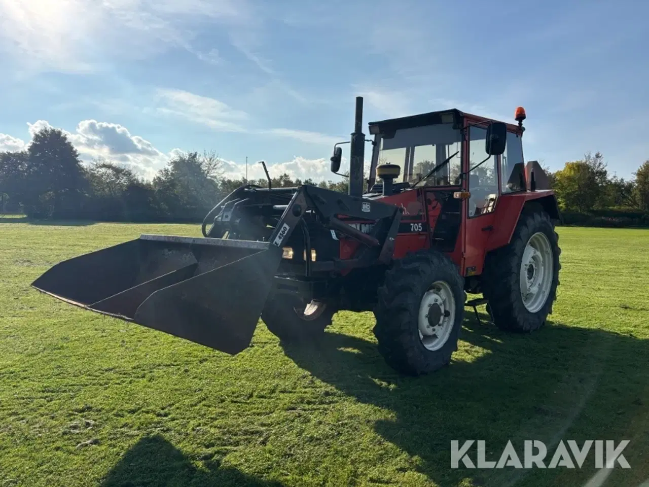 Billede 1 - Veteranen traktor Valmet 705 GLTX frontlæsser