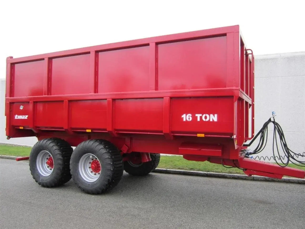 Billede 5 - Tinaz 16 tons dumpervogne med kornsider
