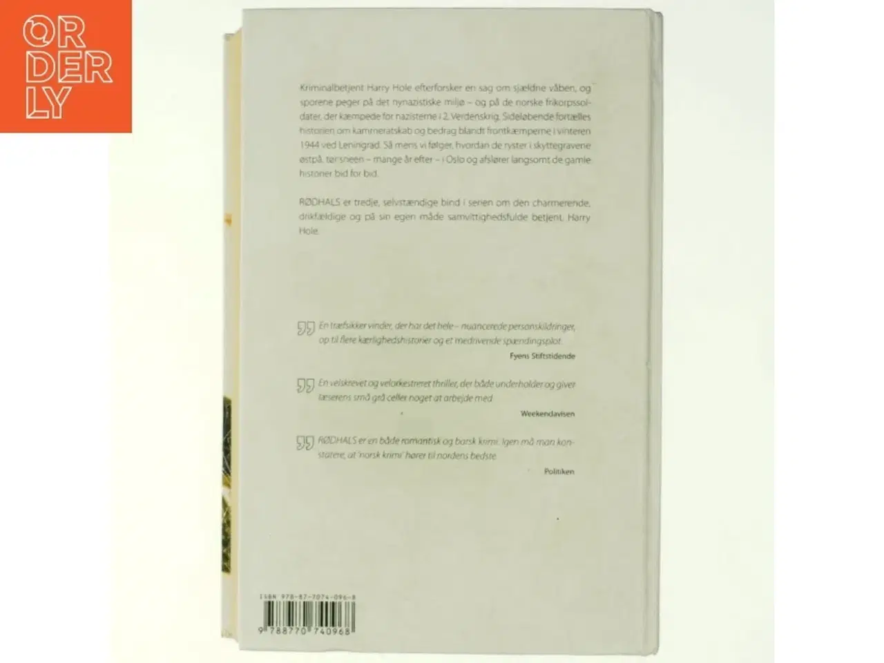Billede 3 - Rødhals af Jo Nesbø (Bog)