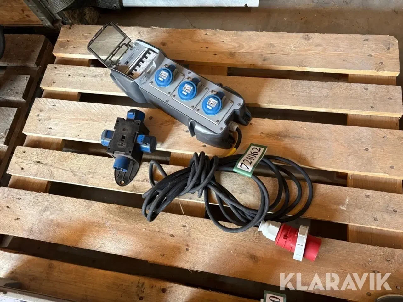 Billede 3 - Transportabel byggestrømstavle og strømfordeler Legrand