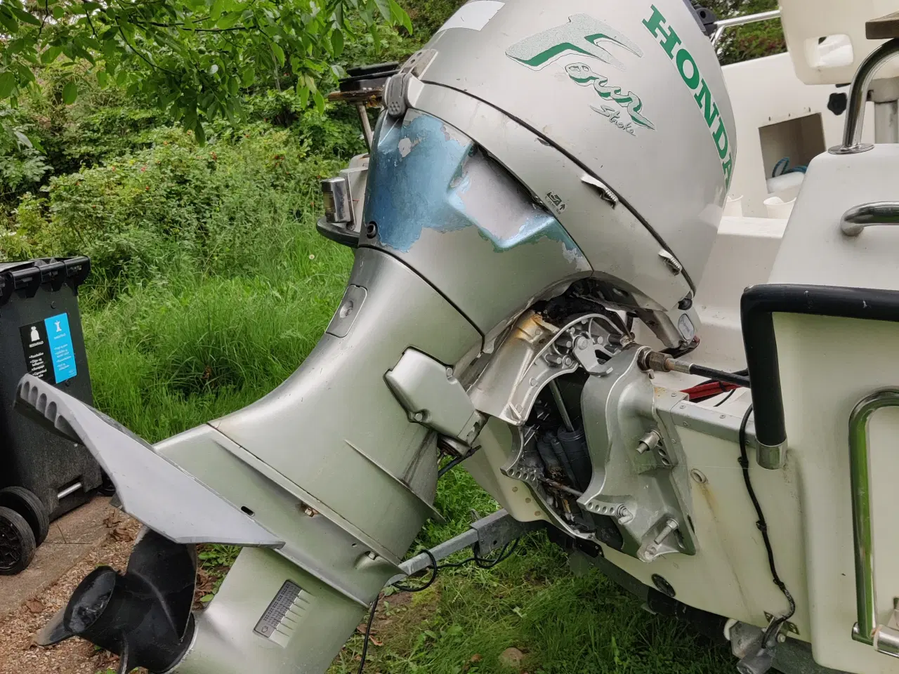 Billede 4 - Reservedels Honda bådmotor 40 hk 4 takter fra 1995