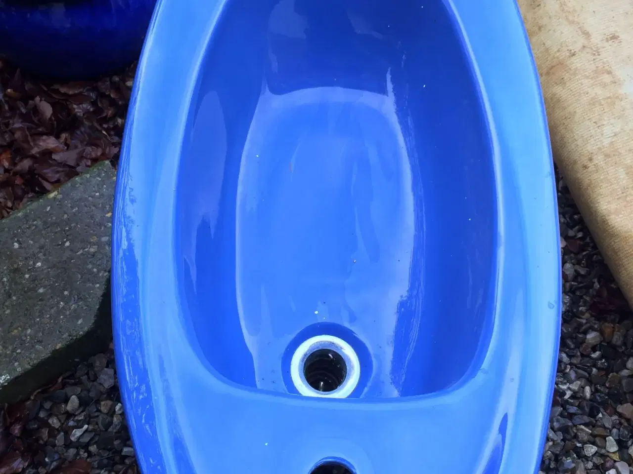 Billede 3 - Ifø håndvask og bidet azurblå