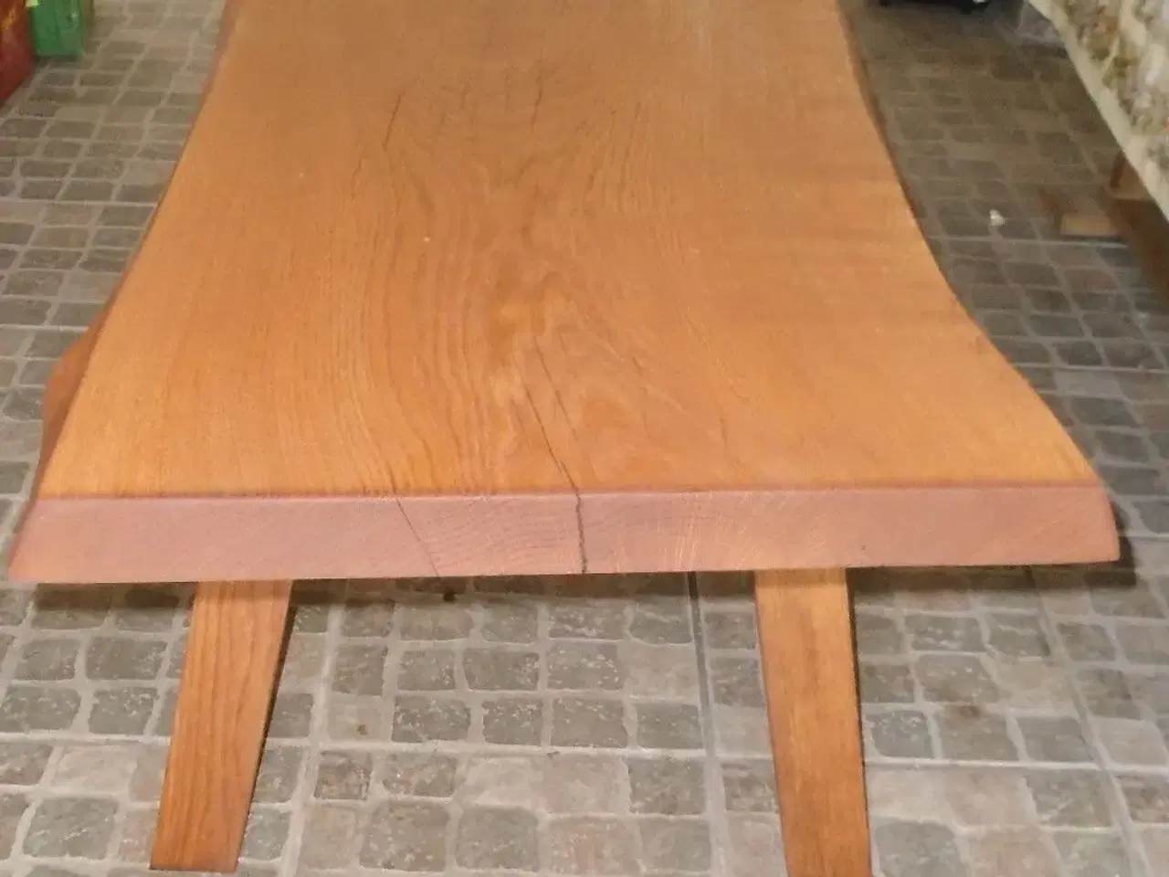 Billede 1 - Planke bord i masiv egetræ