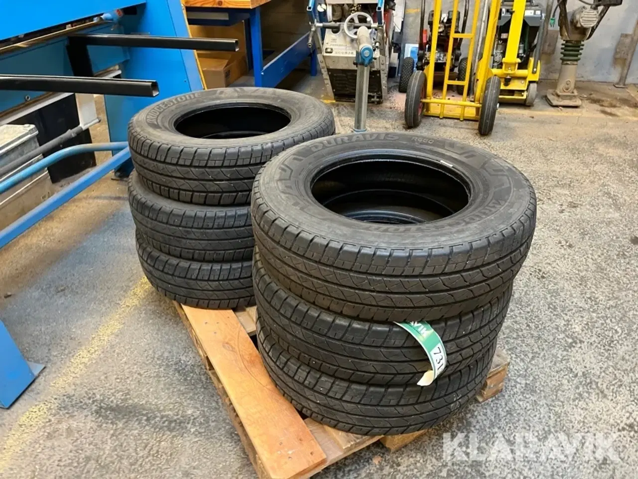 Billede 1 - Lastbildæk Bridgestone Duravis 6 styk