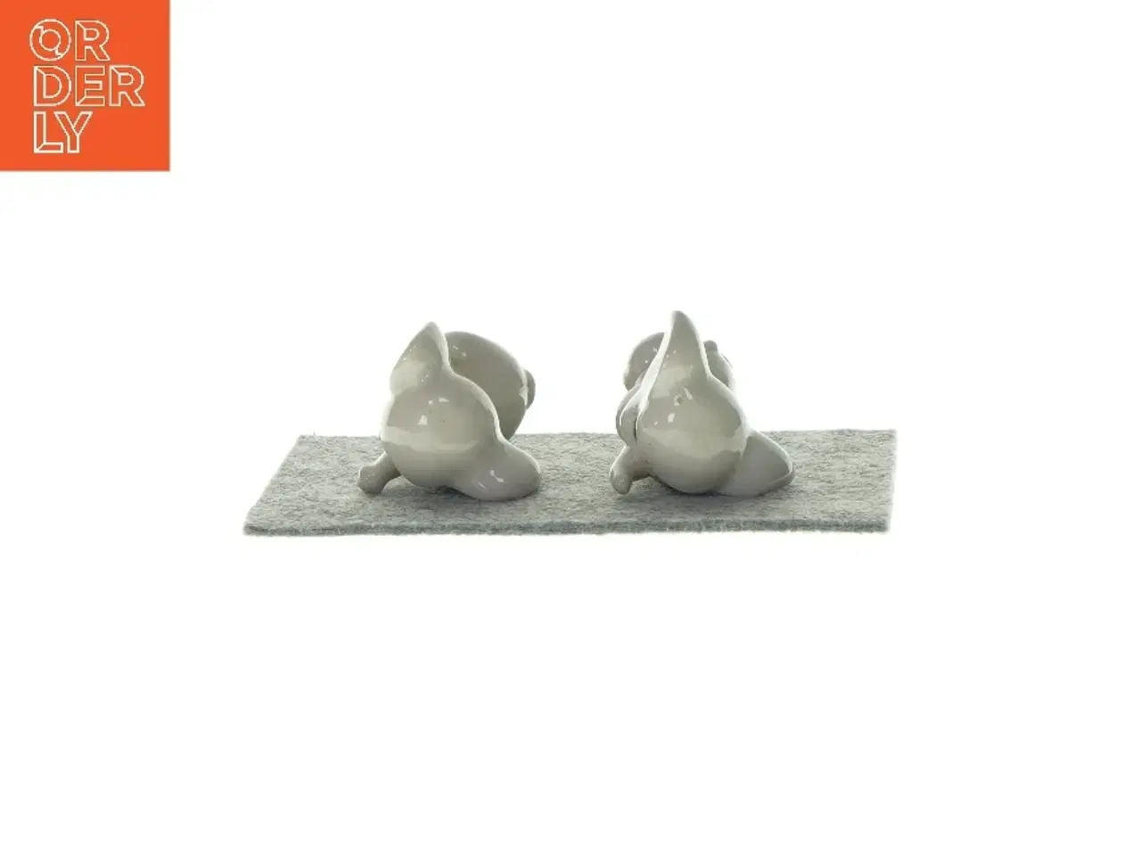 Billede 3 - Dekorativ elefantfigurer (2 stk.) fra Ukendt (str. LBH: 4x4x7,5cm)