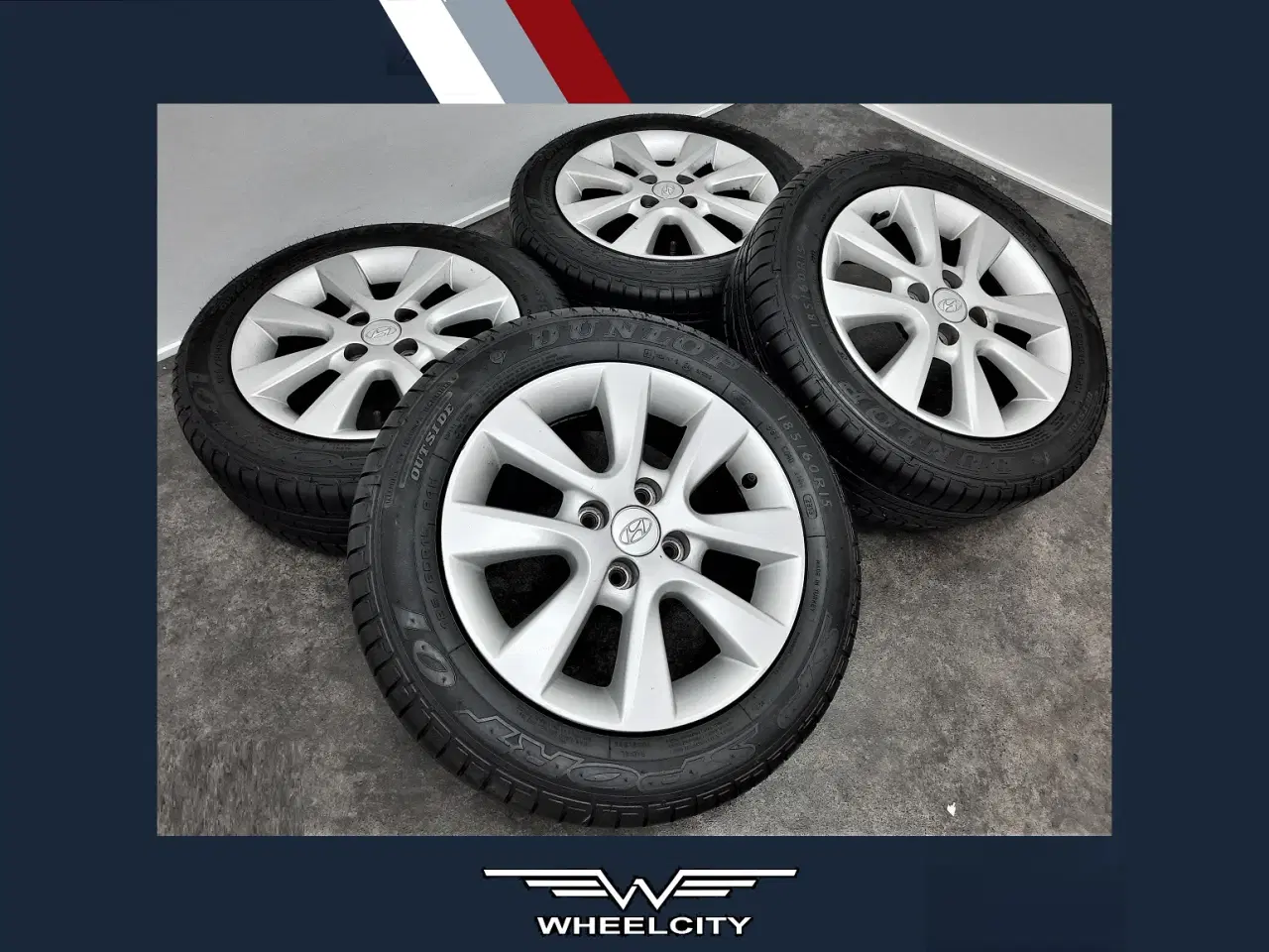 Billede 1 - 4x100 15" ET50 Hyundai sommersæt