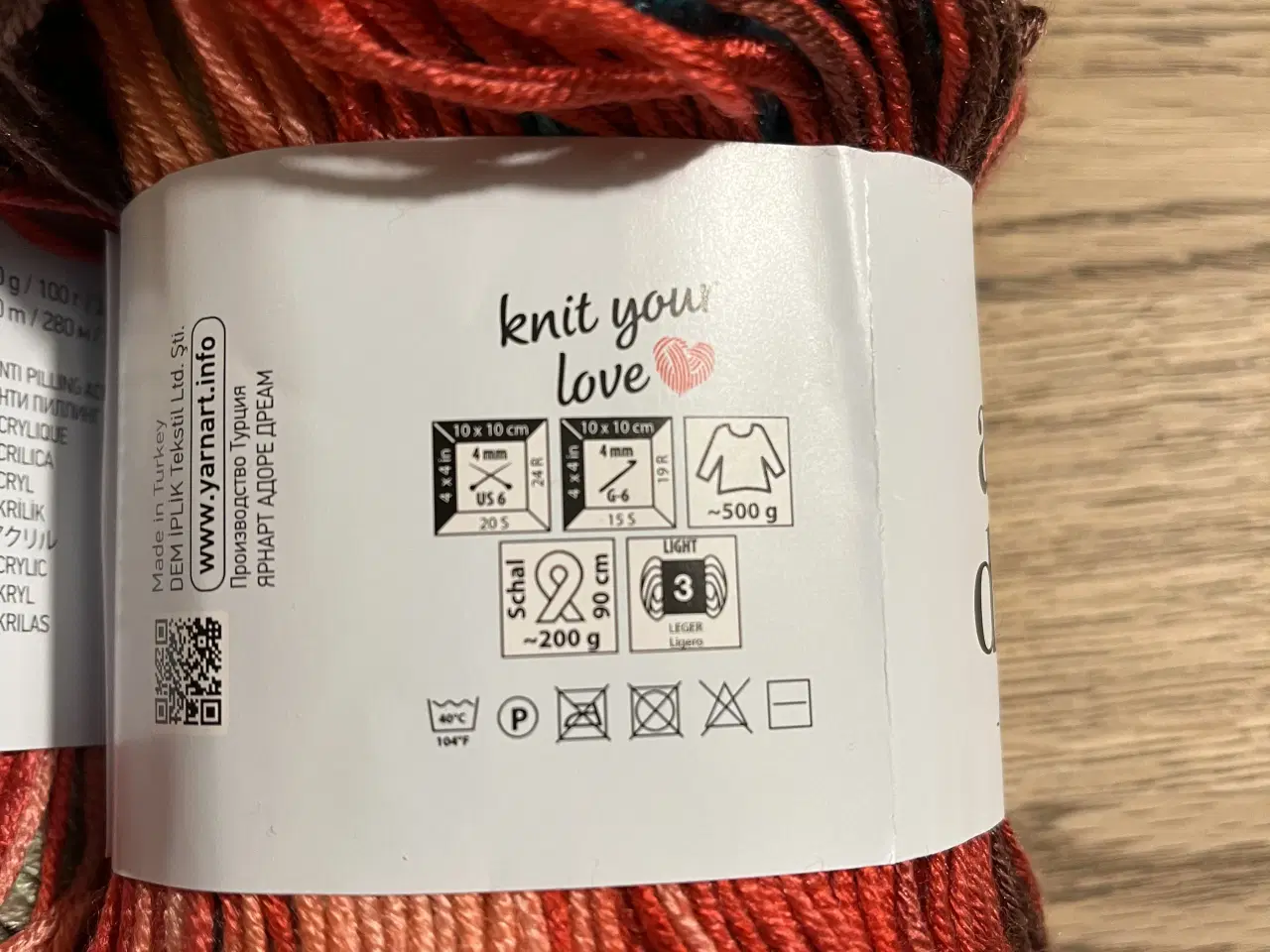 Billede 2 - 2 nøgler garn