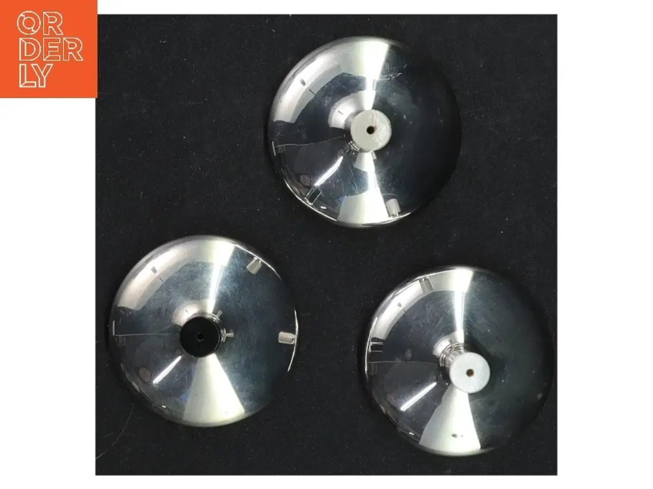 Billede 3 - Cohr Salt and Pepper set, Silver Coated Atla, Danish design, 1950’s (str. 5 x 5 cm)