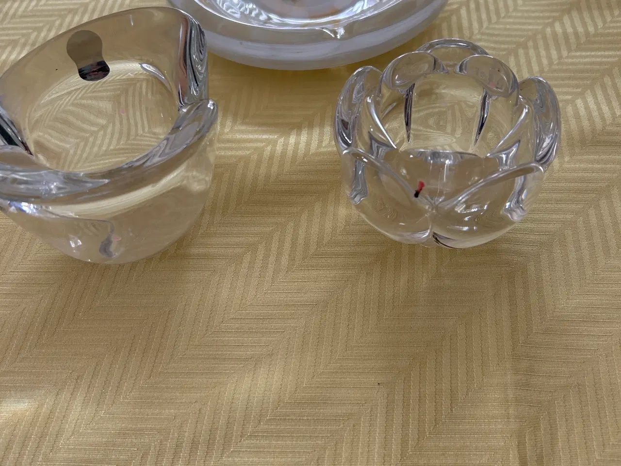 Billede 3 - Lysestager til fryfadslys + galsaskebæger