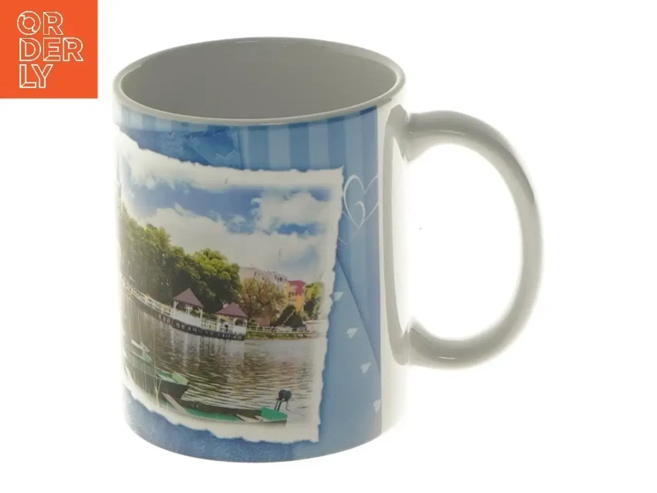 Billede 1 - Foto krus med landskabsmotiv fra DNC (str. 9,5 cm)