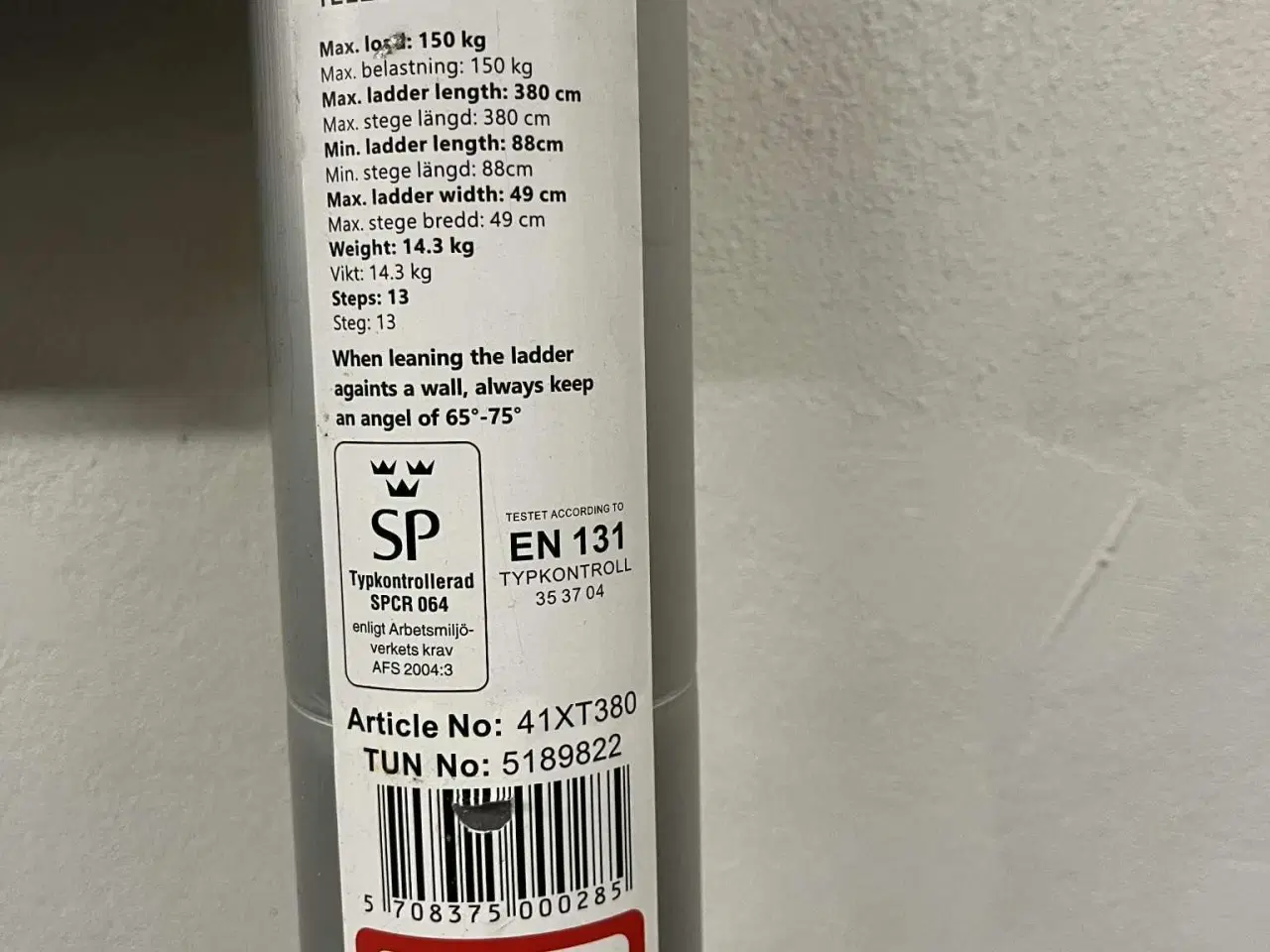 Billede 2 - teleskopstige 3.8 