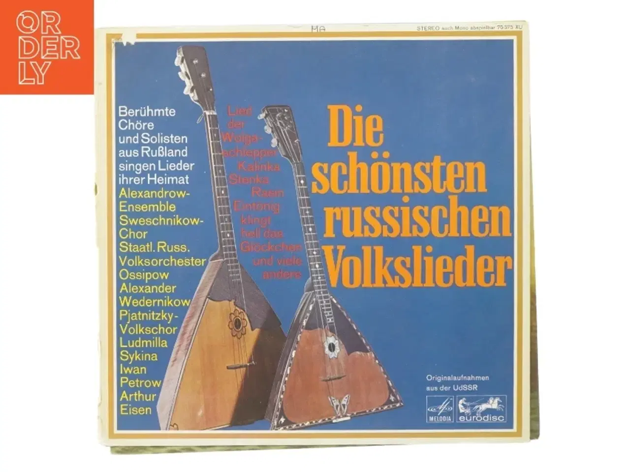 Billede 1 - Die schnsten russischen Volkslieder Vinylplade