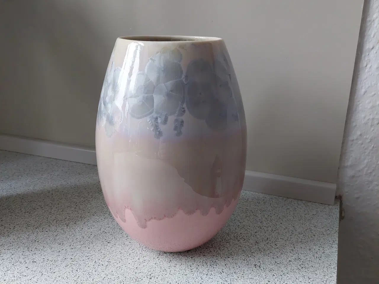 Billede 2 - Glaseret keramisk vase