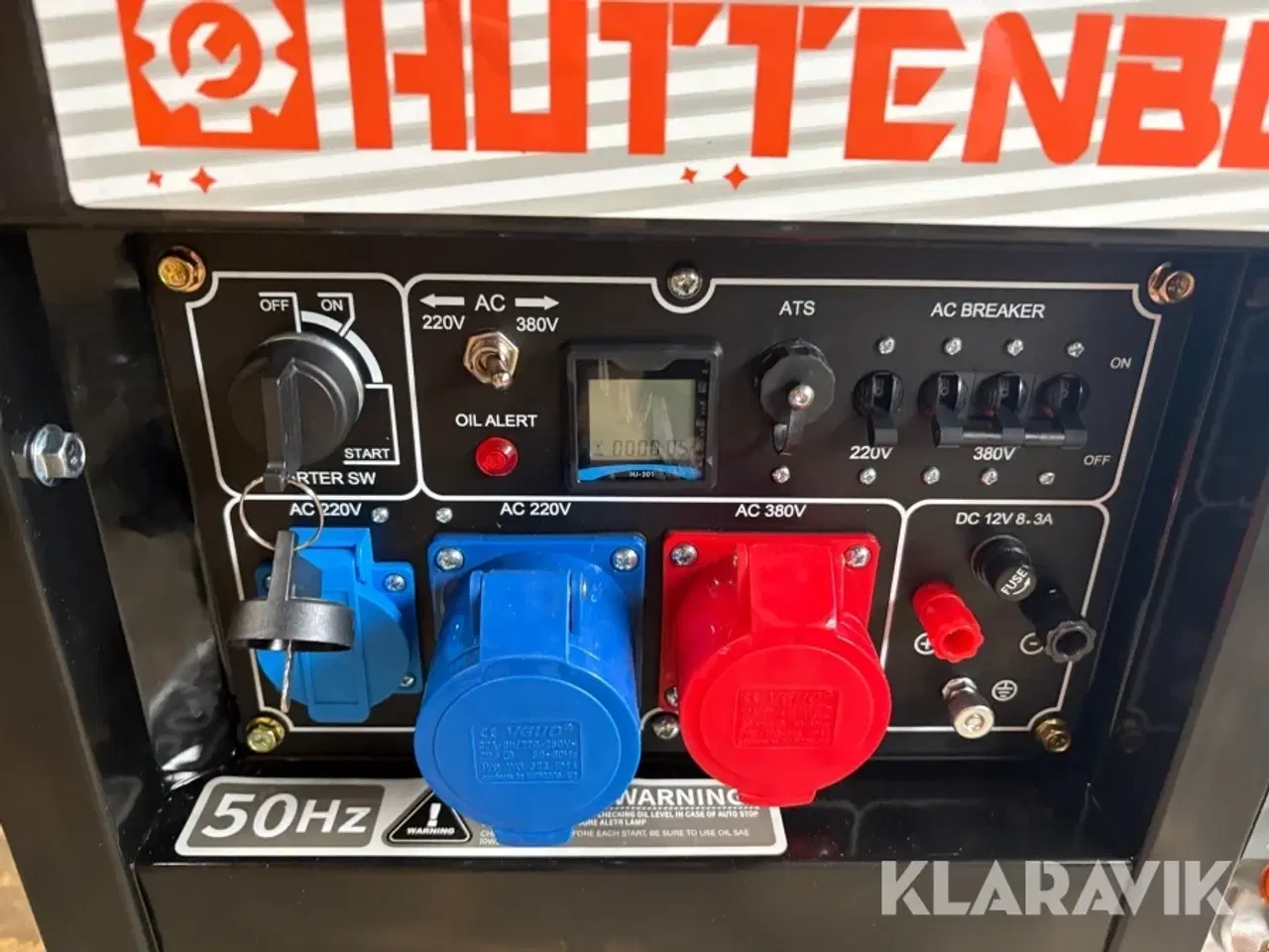 Billede 12 - Generator Hüttenberg 11000EA3D