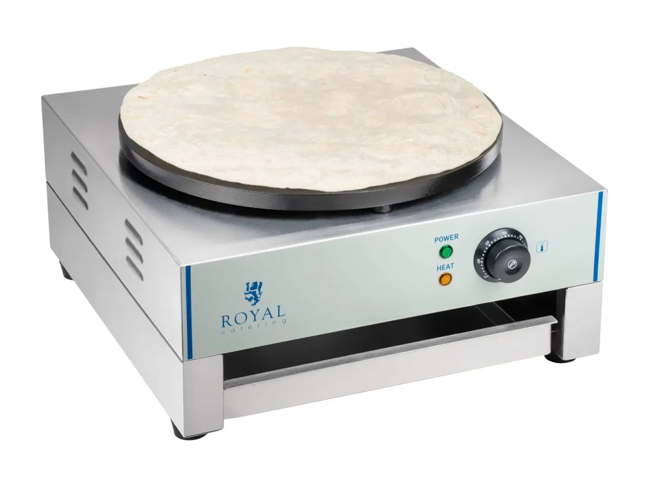 Billede 2 - Elektrisk Pandekagepande med Skuffe (Ø40 cm)