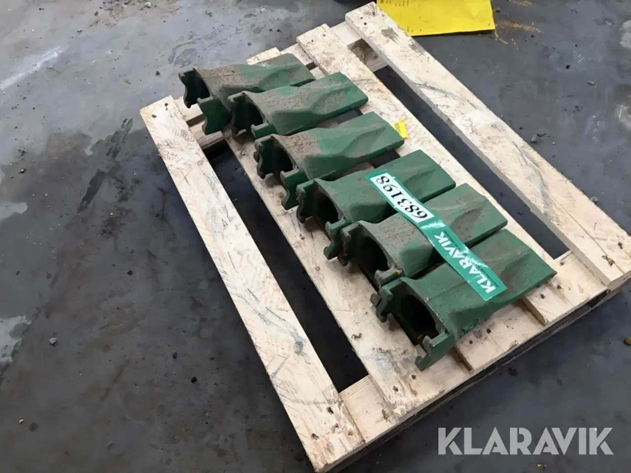 Billede 5 - Tænder til skovl 6 styk