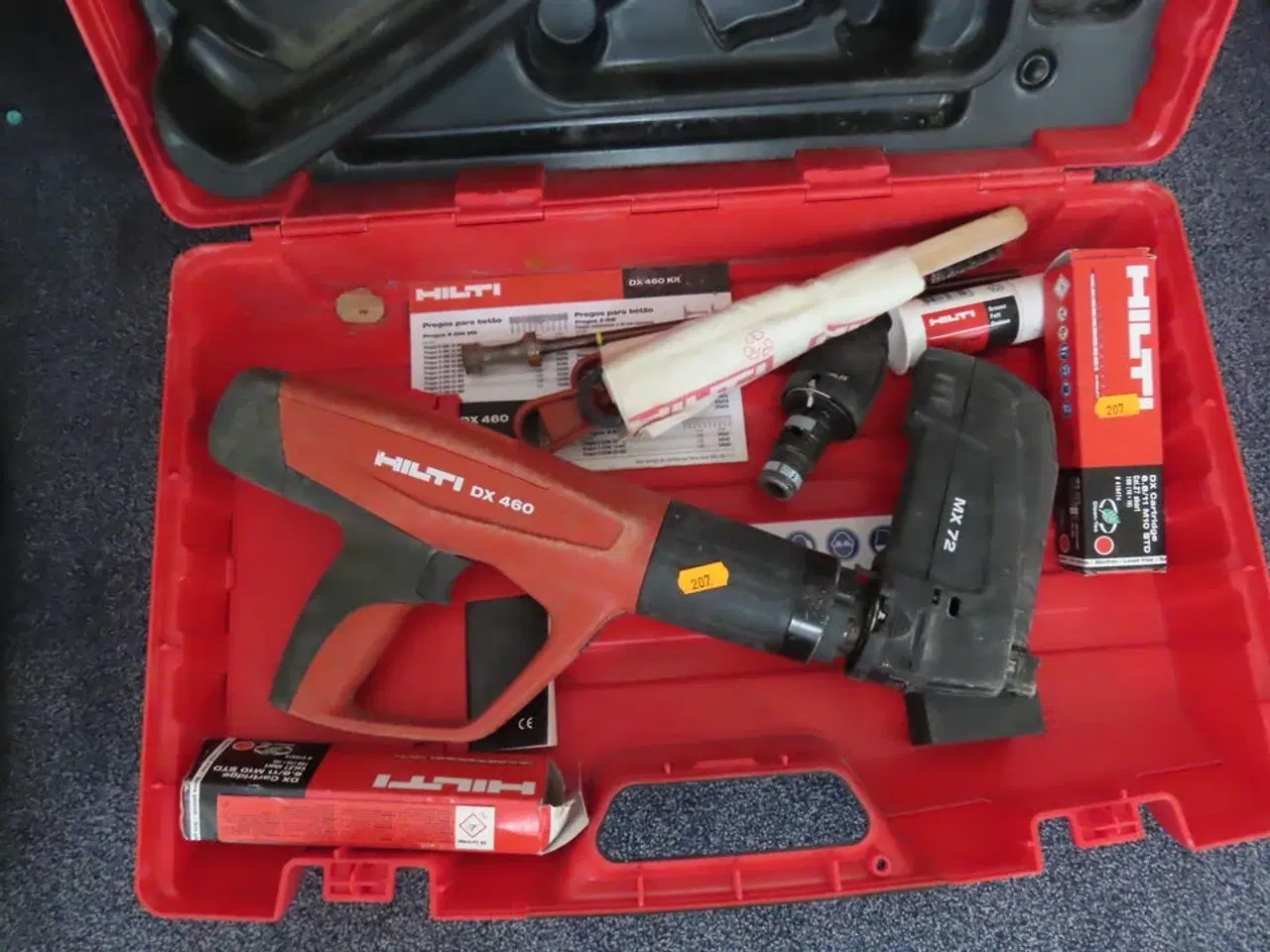 Billede 1 - Skudpistol HILTI DX 460 og Sømmagasin HILTI MX 72