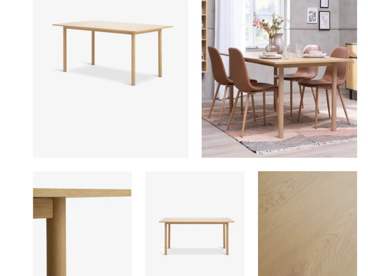 Billede 4 - Spisebord – ALSTED fra JYSK (90x160 cm) – som nyt