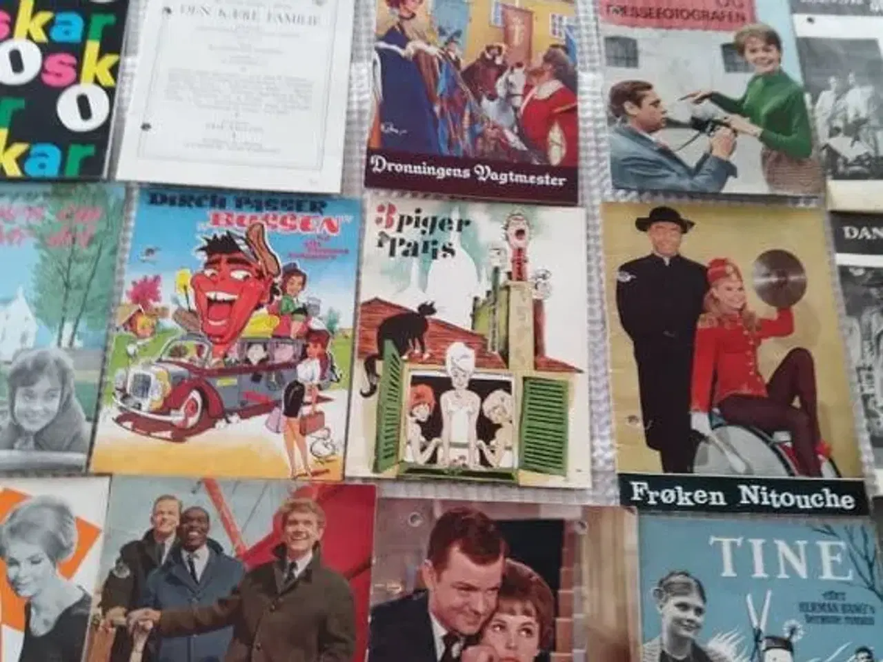 Billede 5 - 42 originale danske filmprogrammer fra 1960 erne