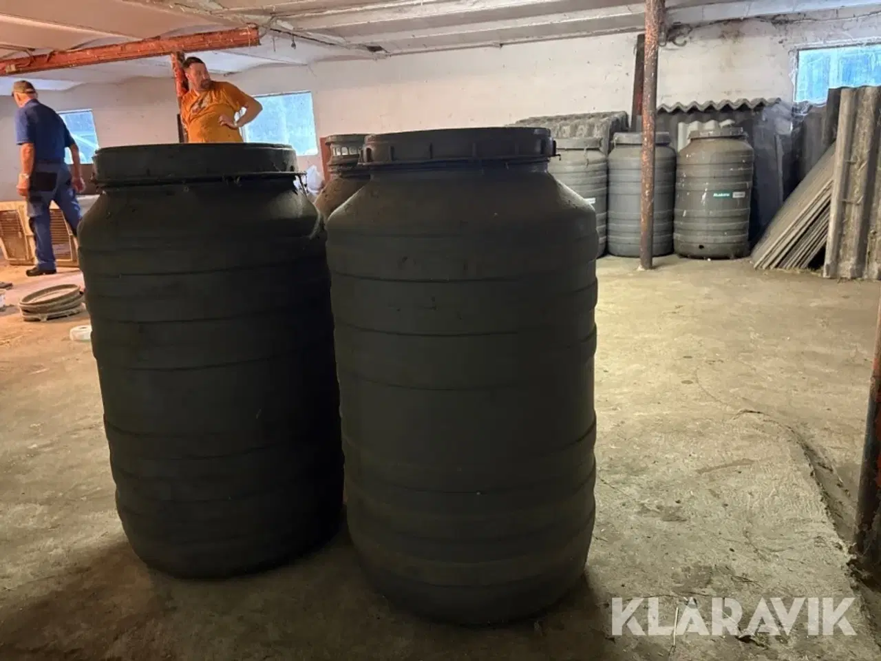 Billede 4 - Fodertønder Pit Plastics - 3 styk