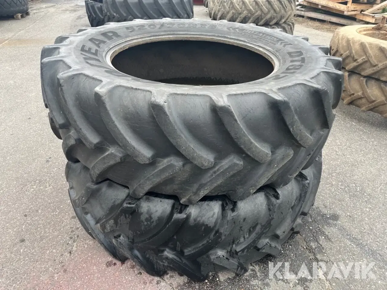 Billede 4 - Traktordæk Goodyear DT812 520/70R38