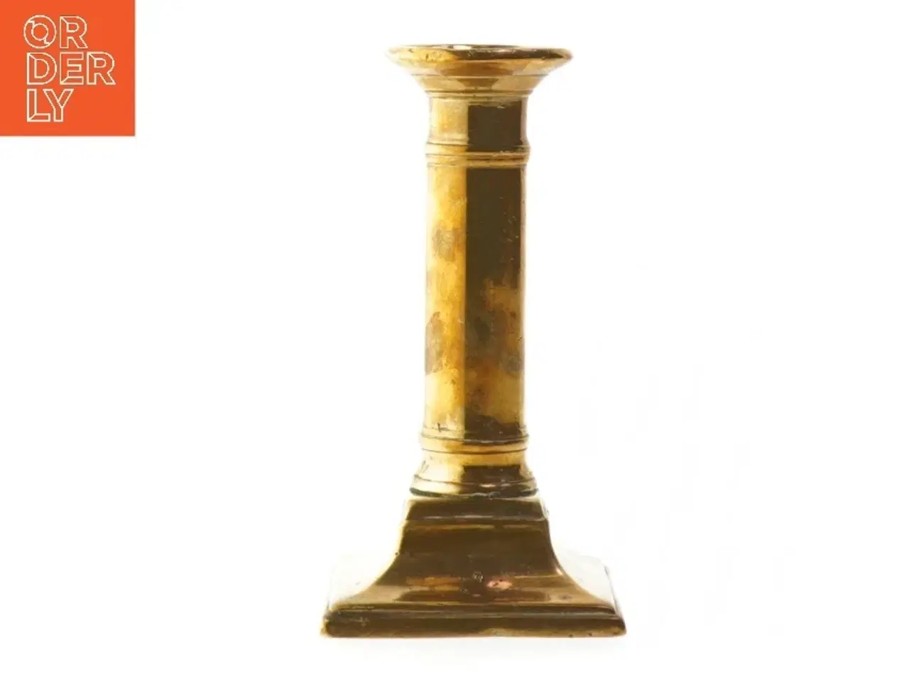 Billede 1 - Messing lysestage (str. 14 cm)