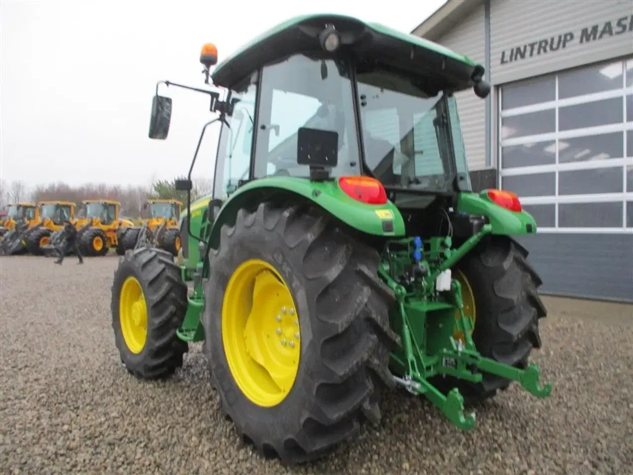 Billede 15 - John Deere 5075E  med koblings frit vendergear ved rattet og 40kmt gearkasse