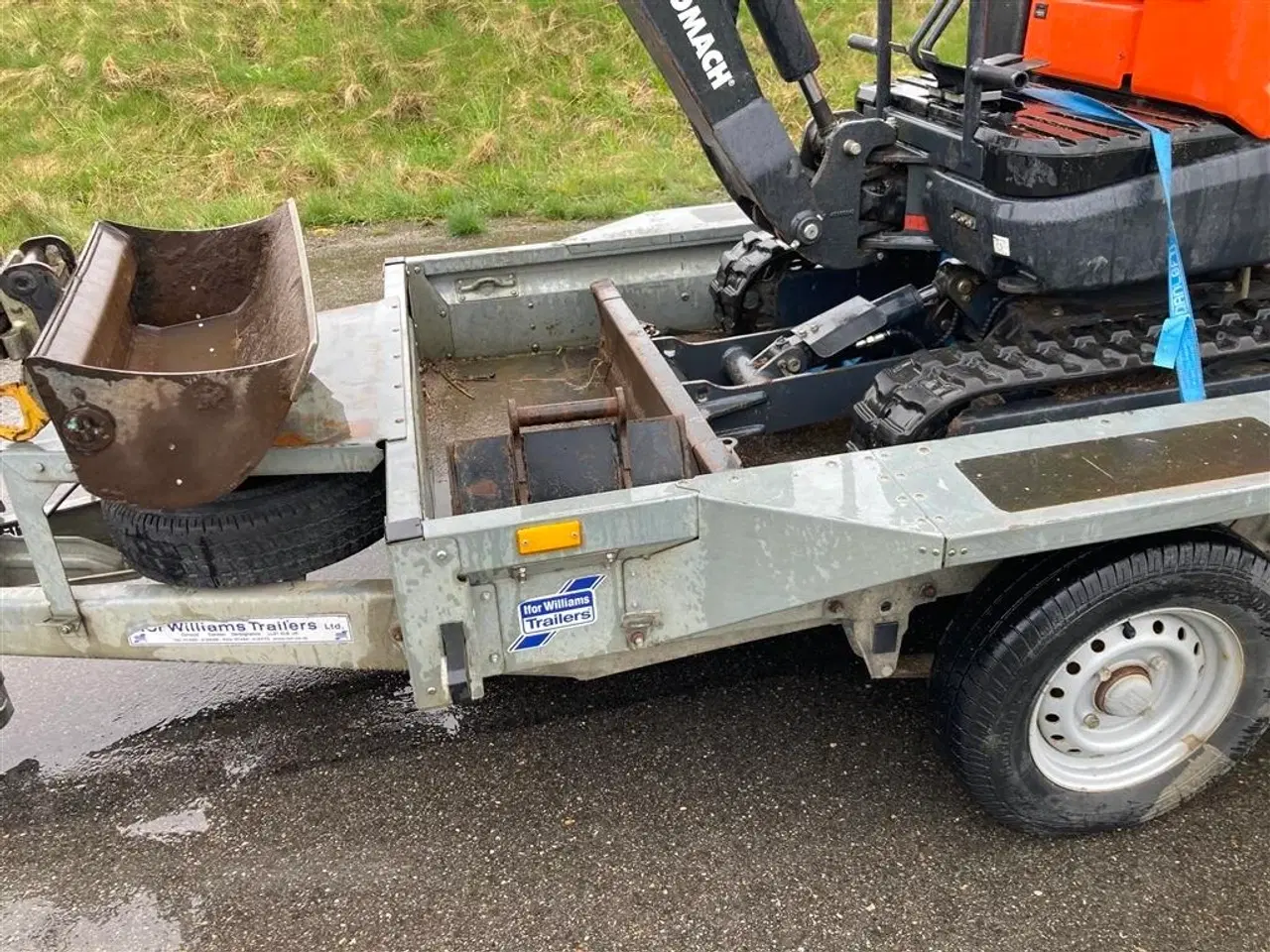 Billede 18 - Ifor Williams GX 84 Maskintrailer med rampe og mange bindeøjer