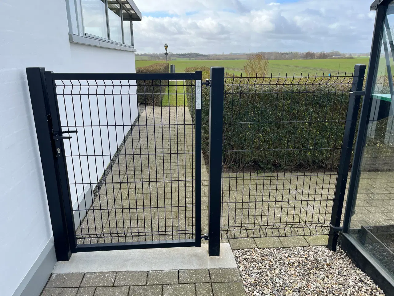 Billede 6 - 17,5 meter havehegn med låge til 