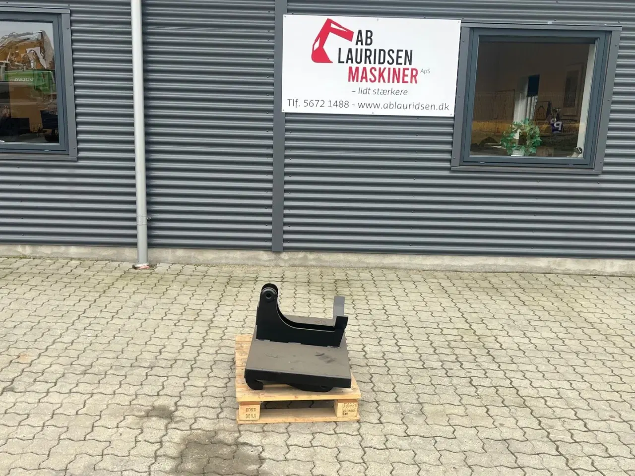 Billede 2 - Digga Ophængs plade til minilæsser Til jordbore motor