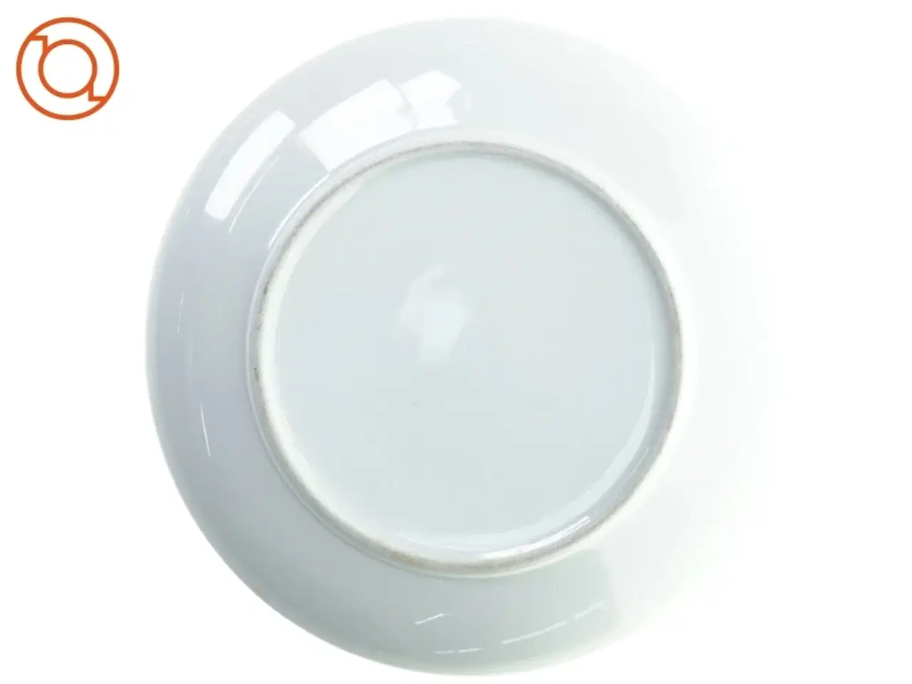 Billede 2 - Lyserød hvid tallerken (str. 20 cm)