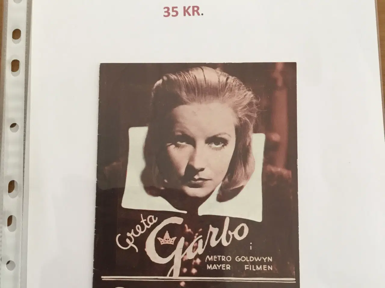 Billede 2 - GRETA GARBO  PÆNE ÆLDRE 
