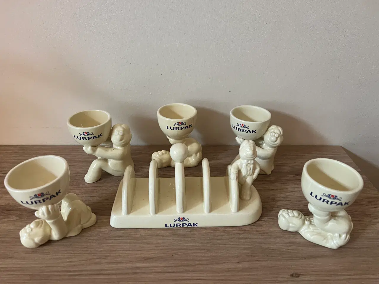 Billede 2 - Vintage Lurpak morgenmads sæt i keramik fra 80’ern