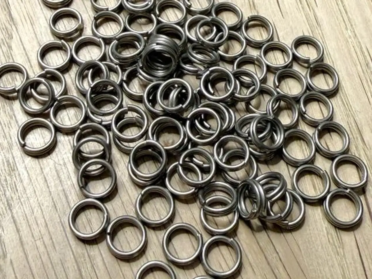 Billede 3 - 100 springringe i rustfrit stål