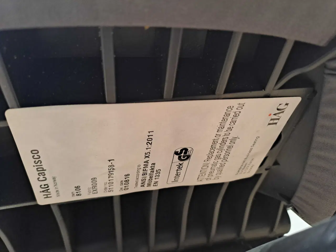 Billede 3 - Håg Ergonomisk kontorstol