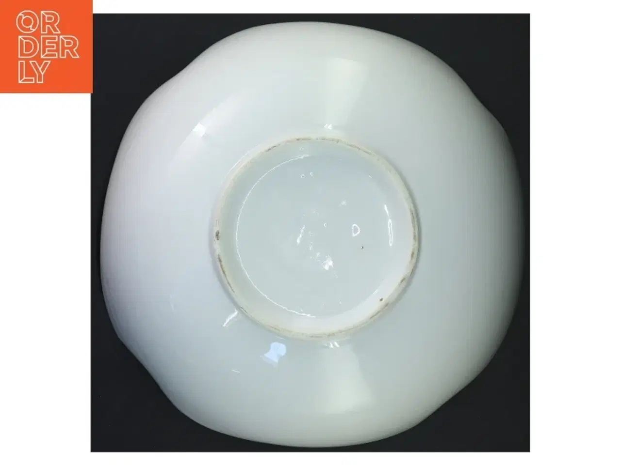 Billede 2 - Hvid porcelænsskål (str. Ø 26x11 cm)