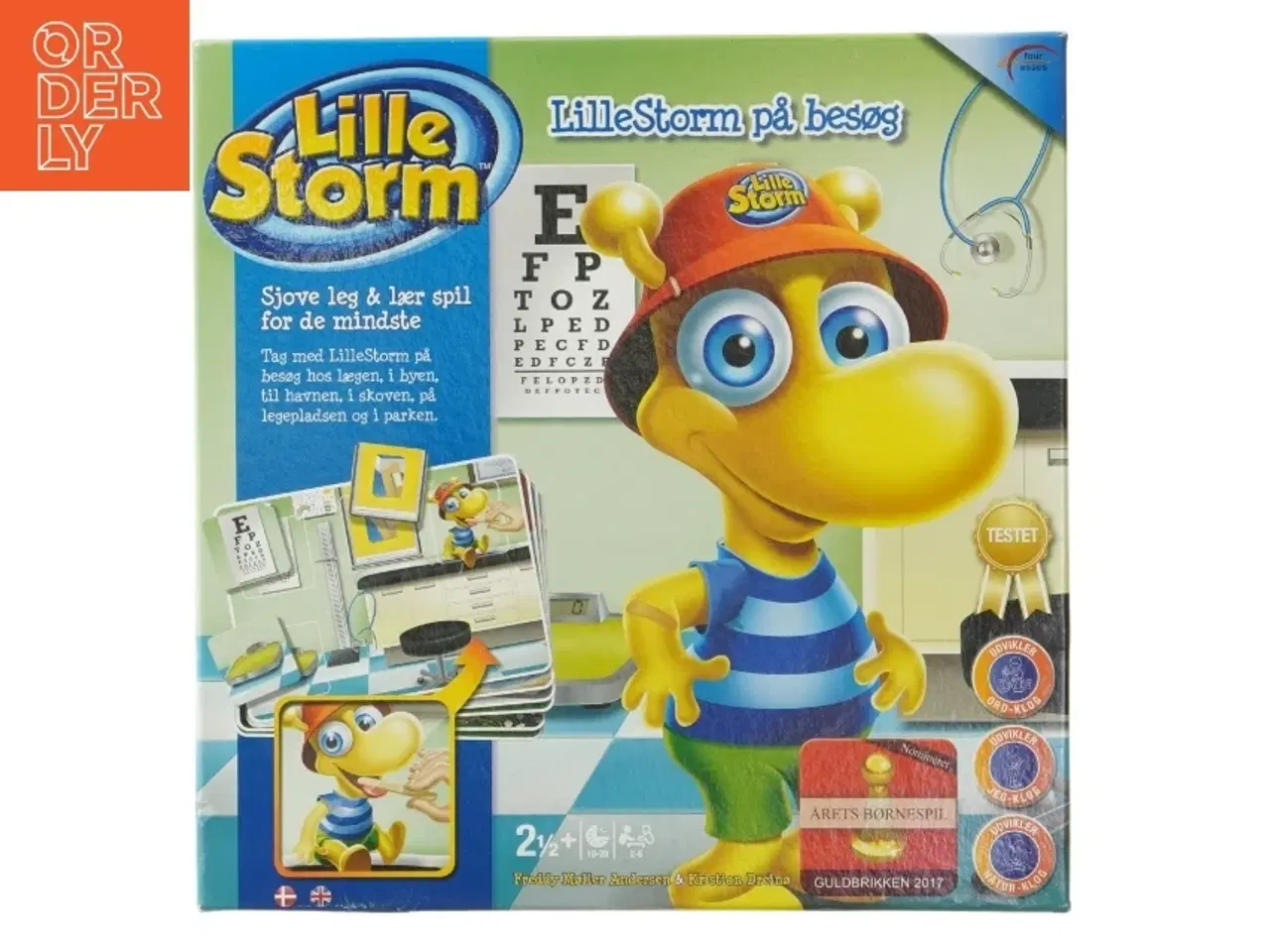 Billede 1 - Lille Storm på besøg brætspil