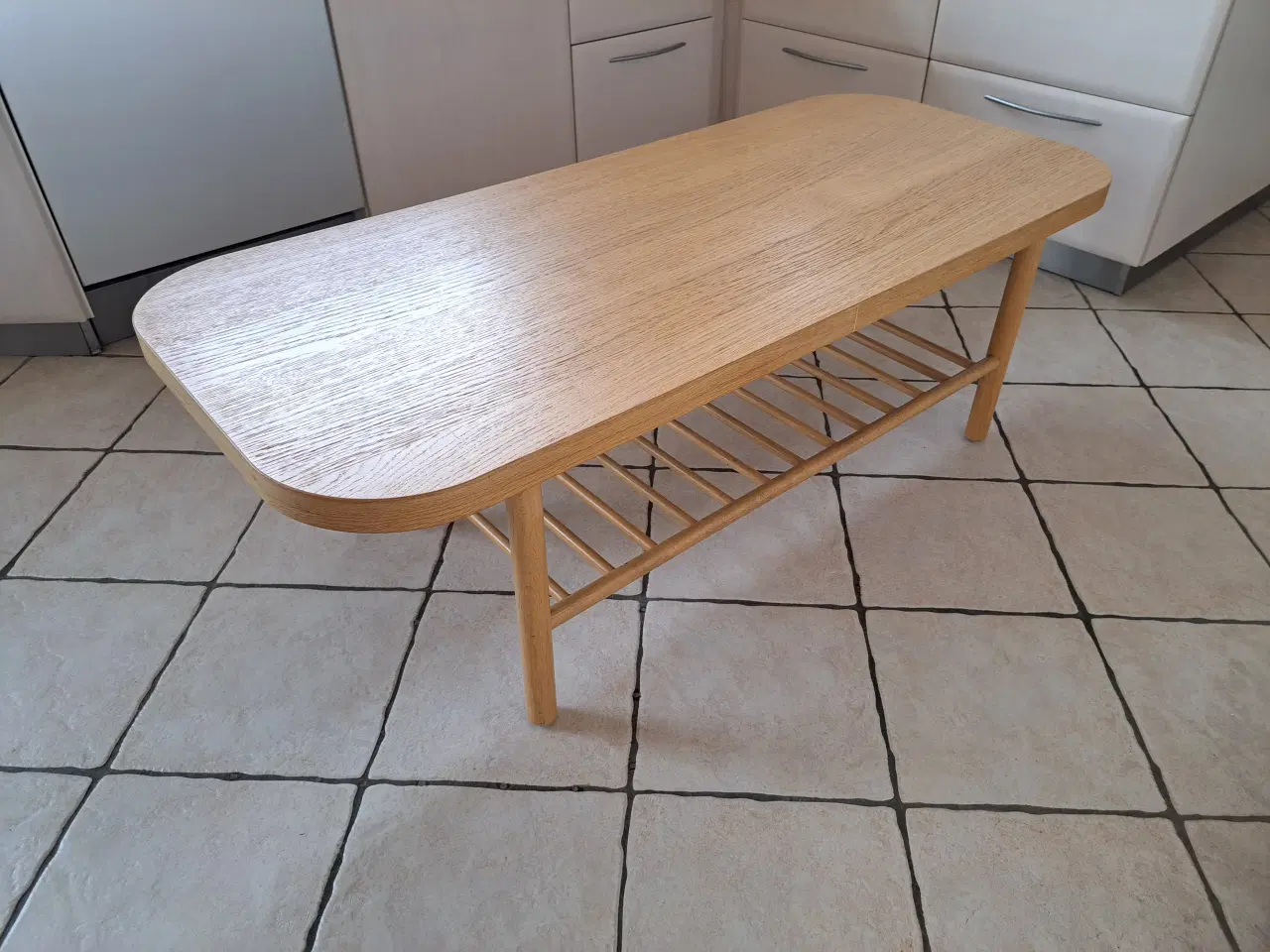 Billede 1 - Ikea sofabord egetræ