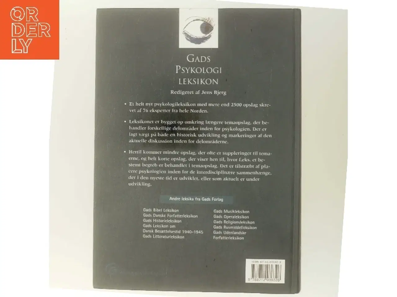 Billede 3 - Gads psykologileksikon af Redigeret af Jens Bjerg (Bog)