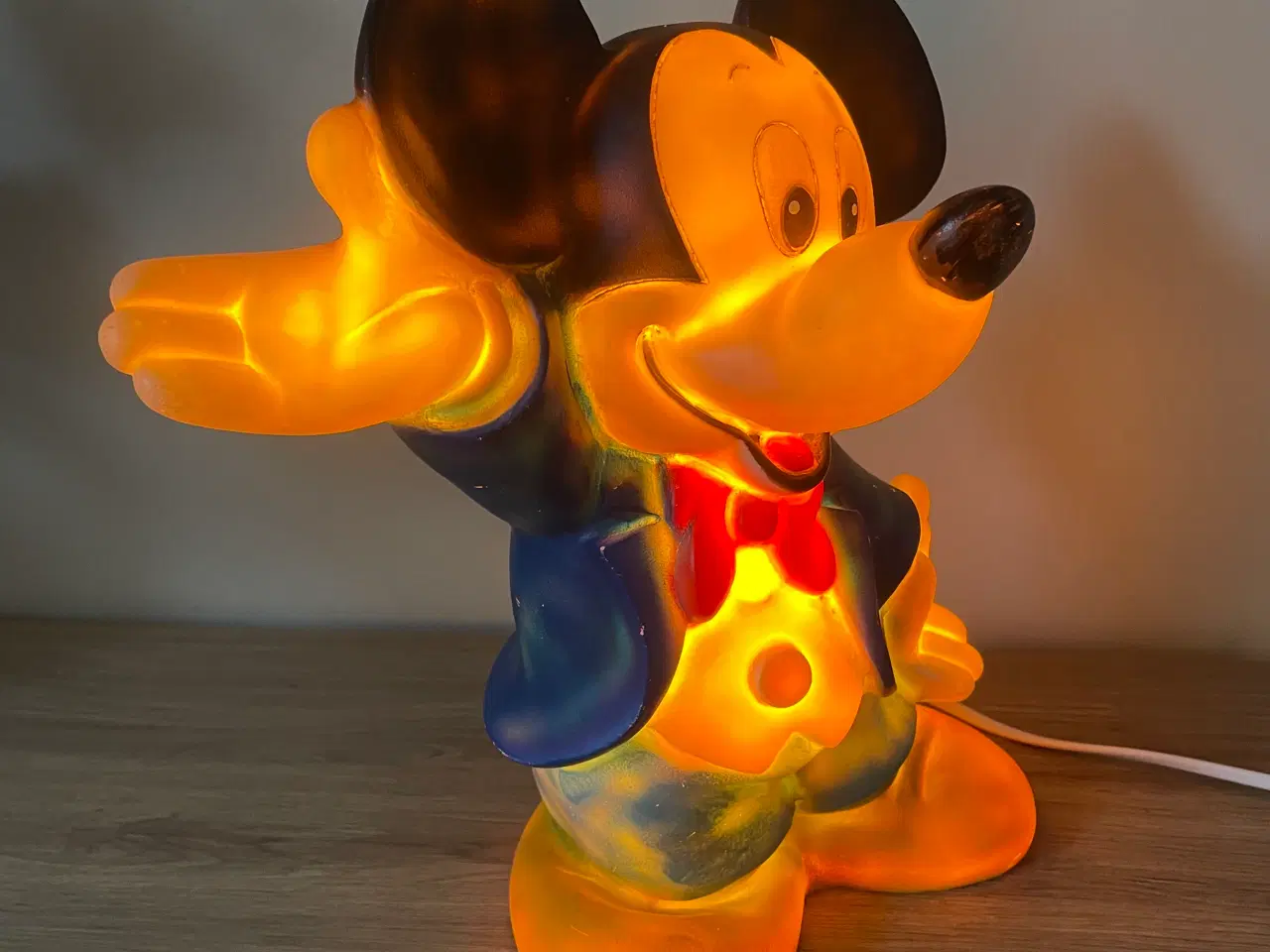 Billede 3 - Flot gammel Mickey Mouse lampe fra Heico 