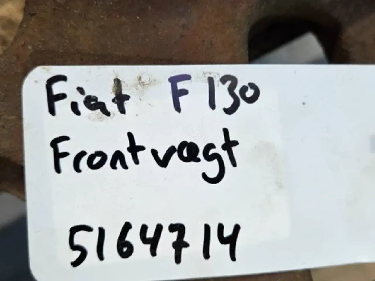 Billede 5 - Fiat F130 Frontvægt Sæt 5164714