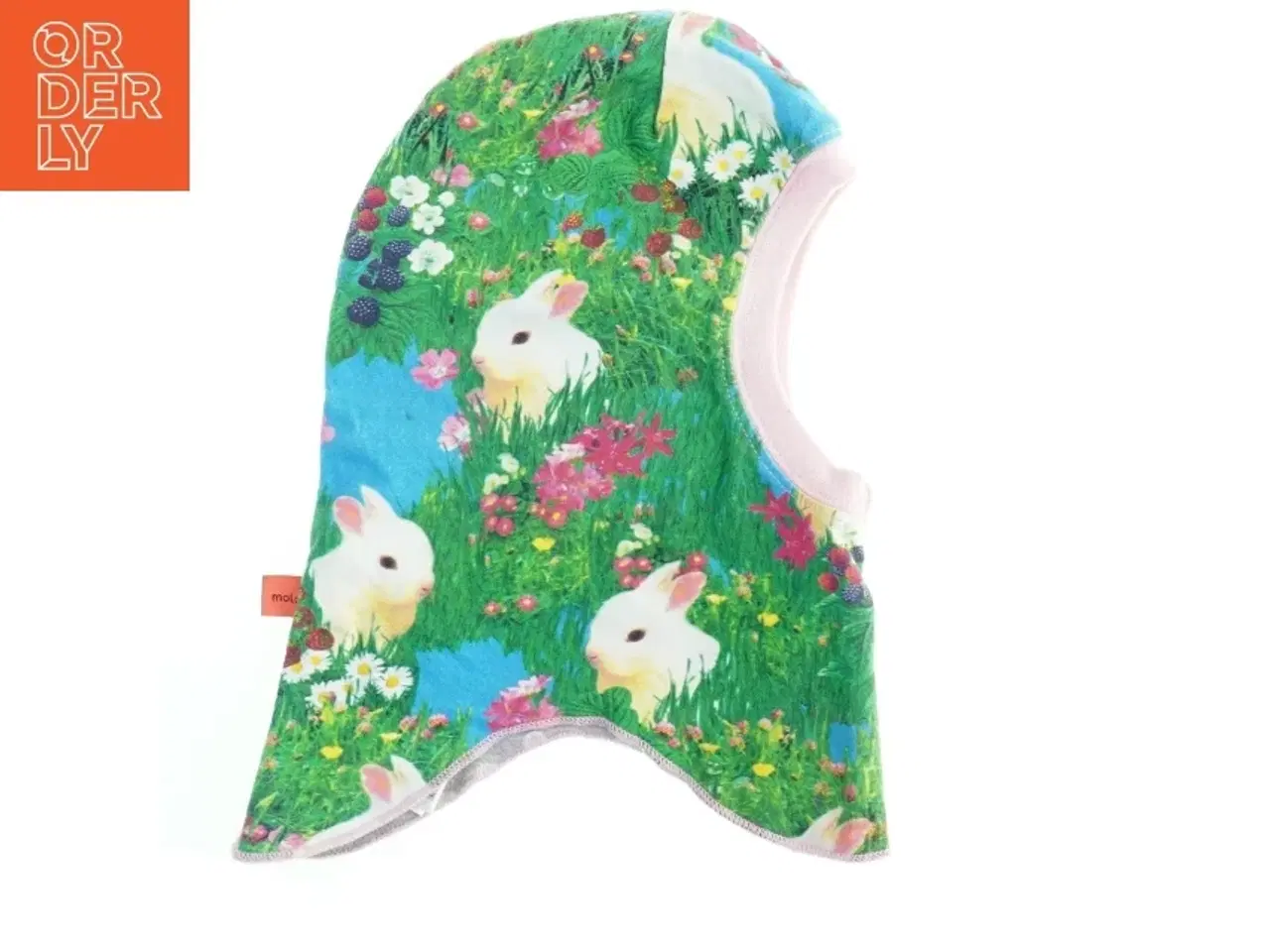 Billede 2 - Børnehue med kaninmønster fra Molo (str. 34x24 cm)