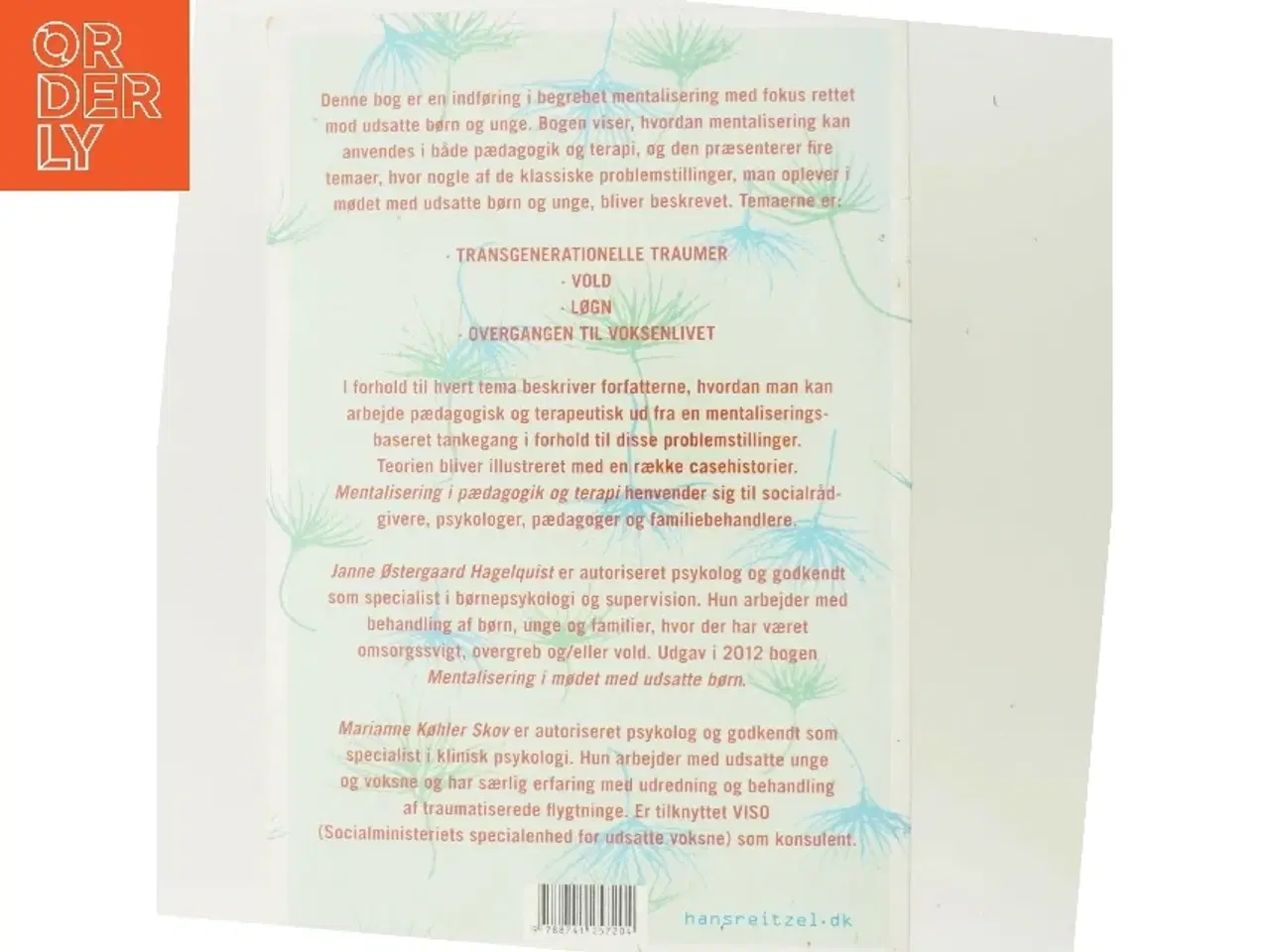 Billede 3 - Mentalisering i pædagogik og terapi af Janne Østergaard Hagelquist (Bog)