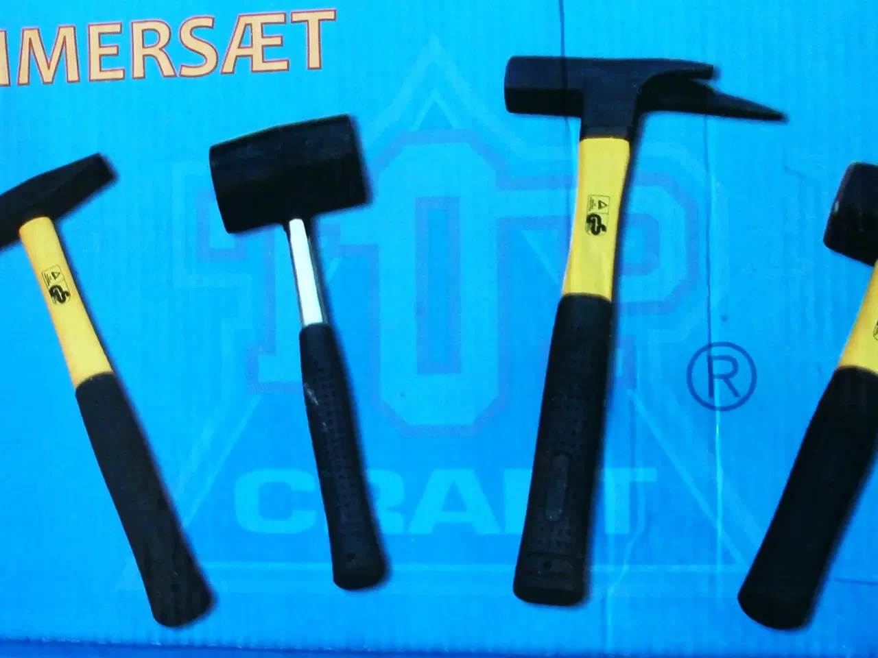 Billede 1 - NYT Craft Hammer- og Slagsæt - Perfekt Gave !